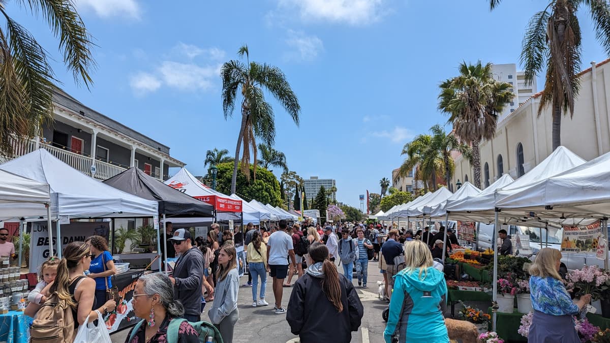 Farmers markets in San Diego - year-round produce and local vendors