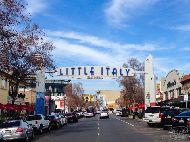 Little Italy Mercato in San Diego - weekend farmers market on Date Street