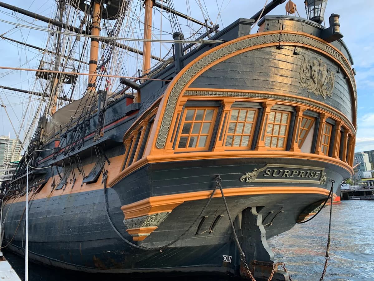 Maritime Museum of San Diego in San Diego - historic tall ships and submarine