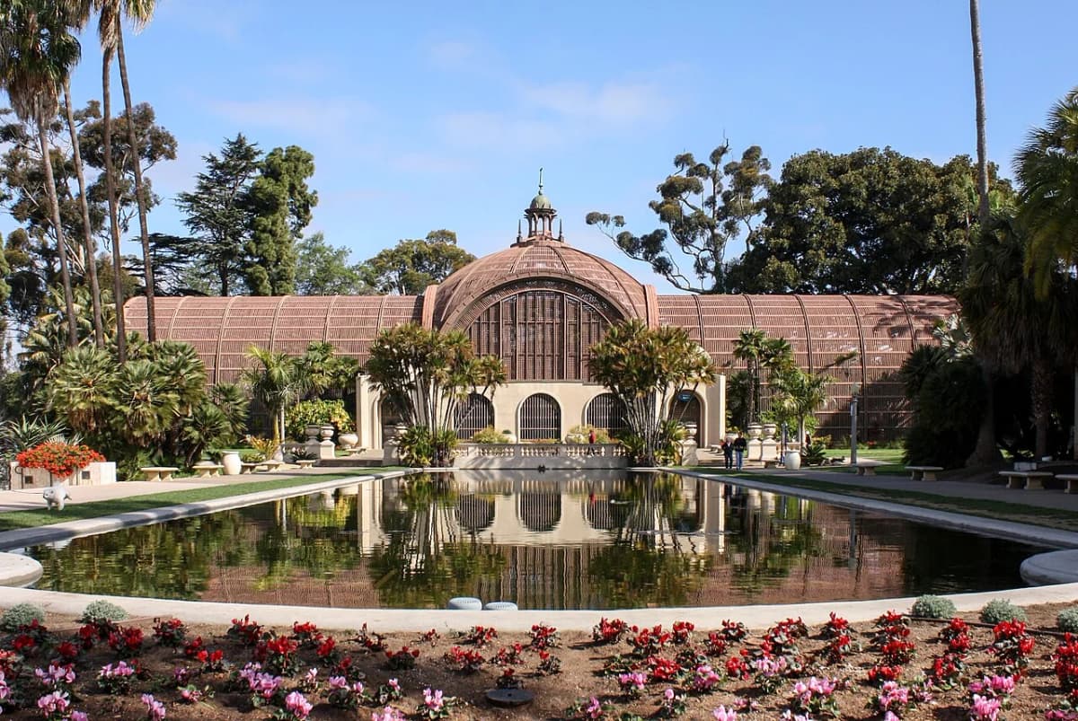 Spreckels Organ Pavilion in Balboa Park San Diego