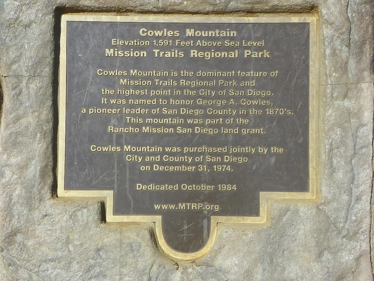 Cowles Mountain — view 3