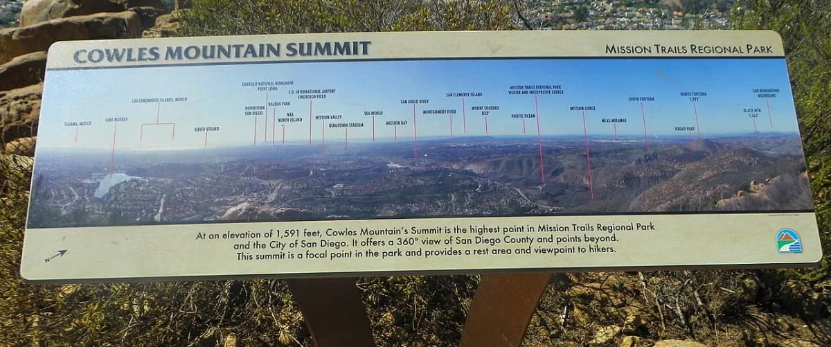 Cowles Mountain — view 4