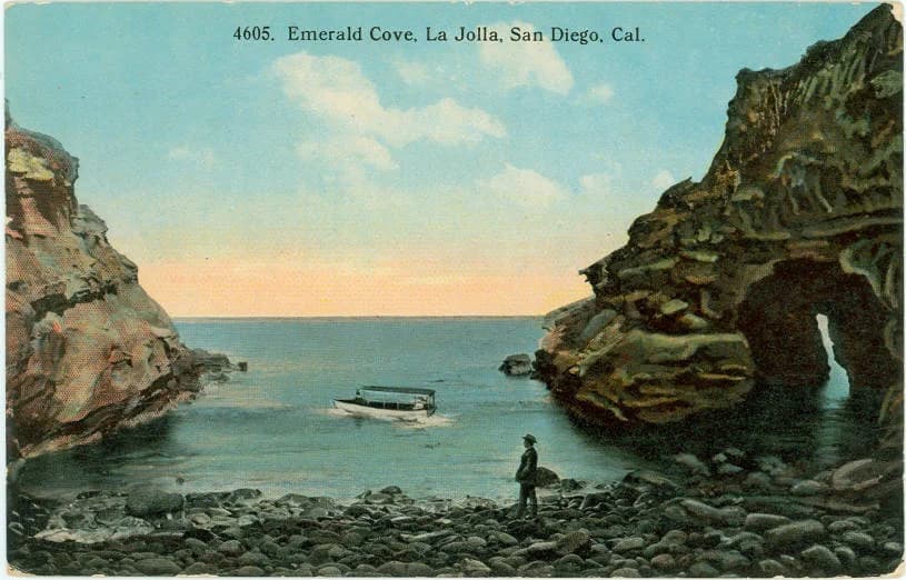 La Jolla Cove Ellen Browning Scripps Park ocean views
