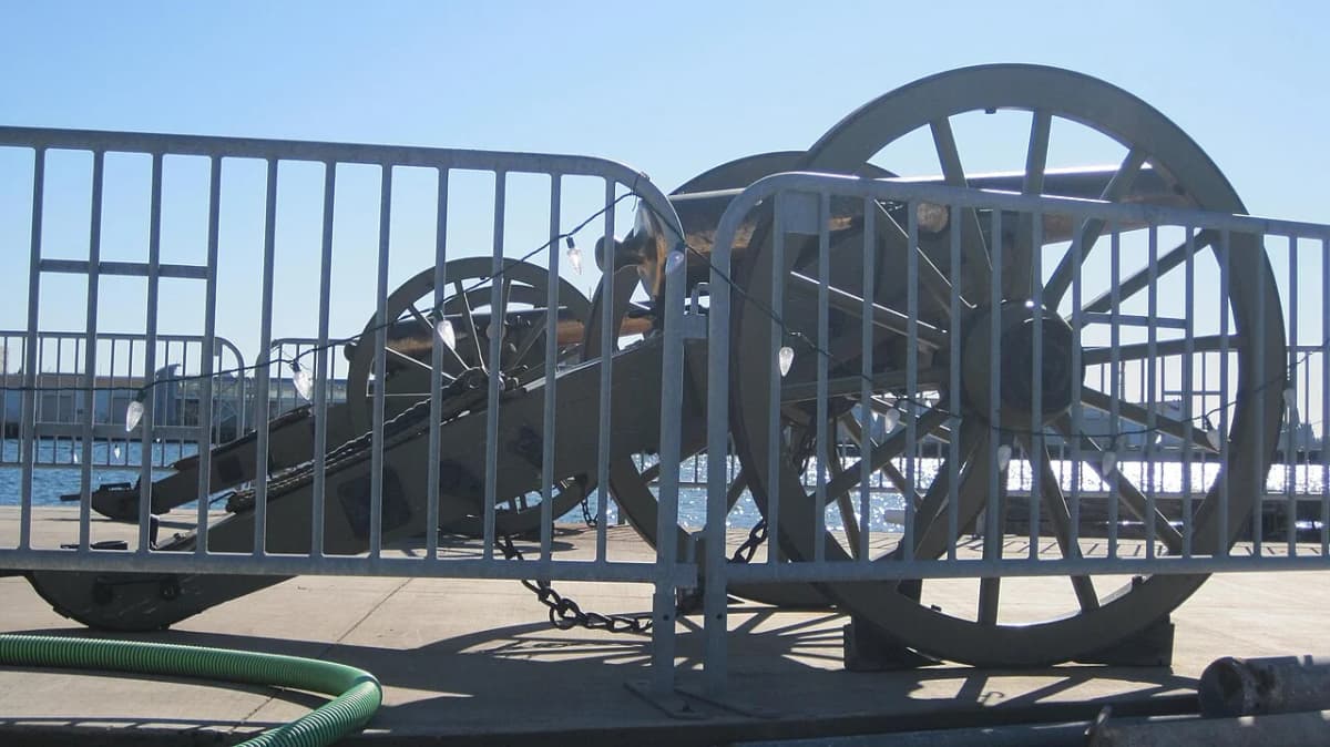 Star of India tall ship at the Maritime Museum of San Diego — world's oldest active sailing ship