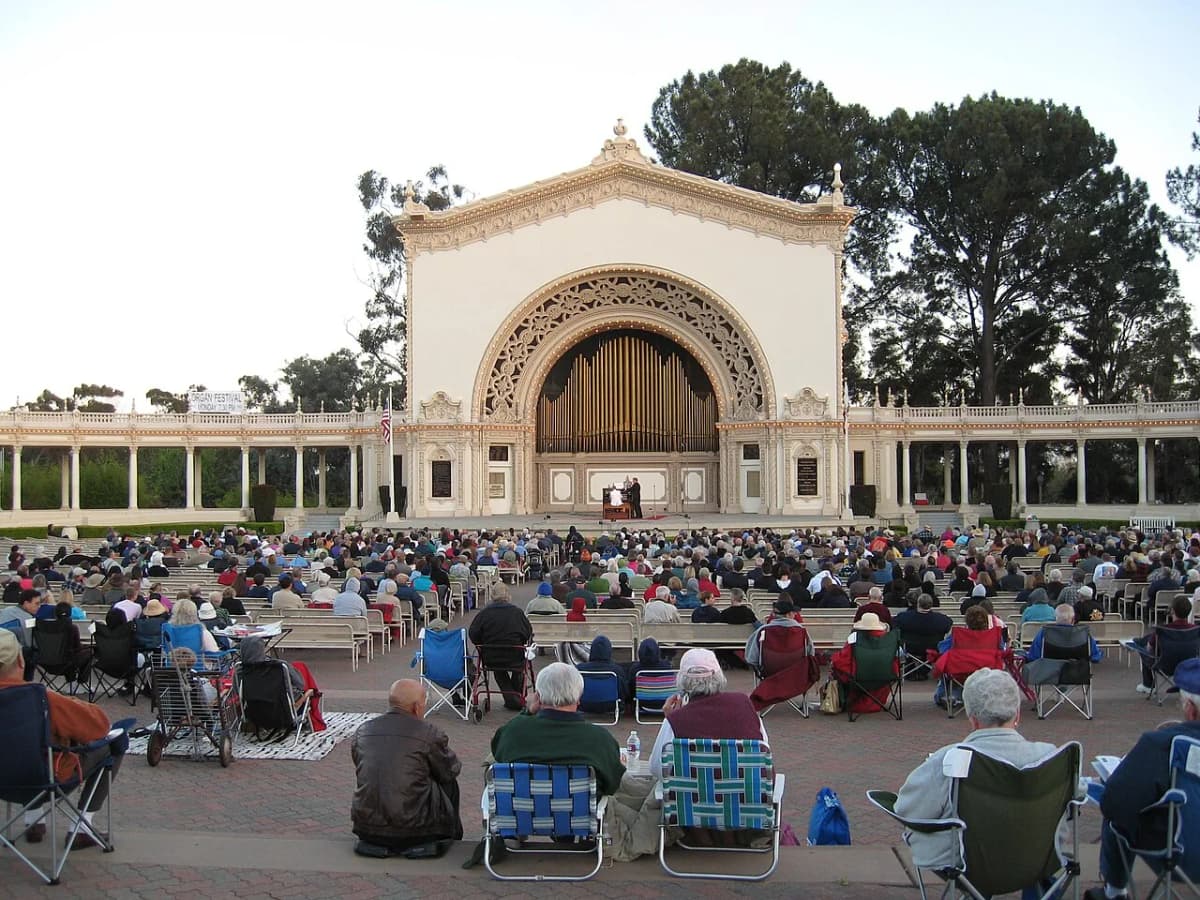 Spreckels Organ Pavilion — view 4